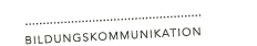 Bildungskommunikation